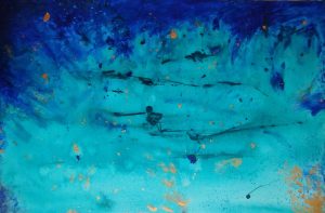 acrylique pouring beaujolais