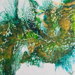 acrylique pouring beaujolais