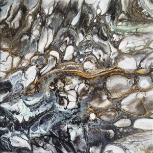 acrylique pouring beaujolais